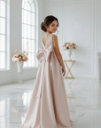 Rochie eleganta lunga din tafta pentru fete - Olivia