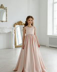 Rochie eleganta lunga din tafta pentru fete - Olivia