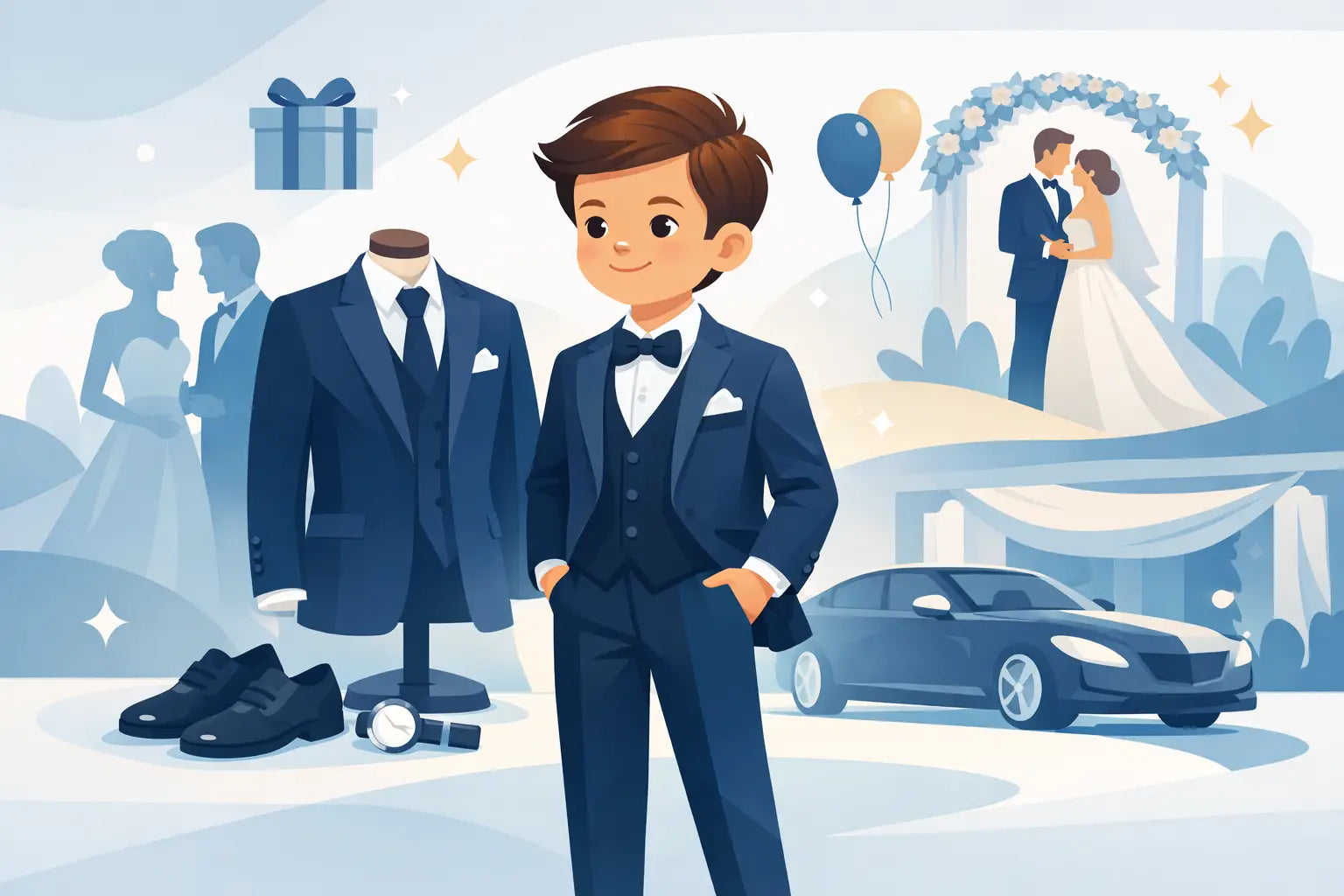 Costume elegante băieți pentru momente speciale