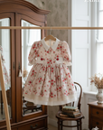 Rochie vintage eleganta cu flori pentru fete - Bella