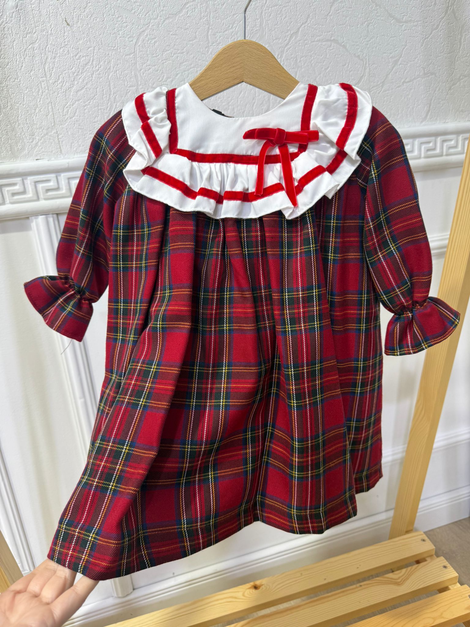 Rochie stofa pentru fete - 18-24 luni