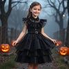 Rochie neagra Halloween Party pentru fete - 13