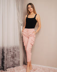 Pantaloni dama sport roz